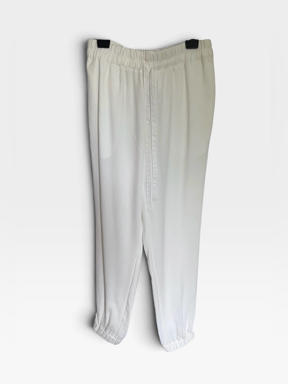 Aritzia Babaton Ivory Pull-On Jogger Pants XXS